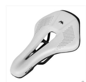 Bicycle seat mountain bike road bike (Option: White)