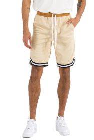 Solid Athletic Basketball Sports Shorts (Color: ROYAL, size: S)