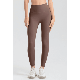 JupiterGear High-Waisted Classic Leggings (Color: Mocha, size: M)