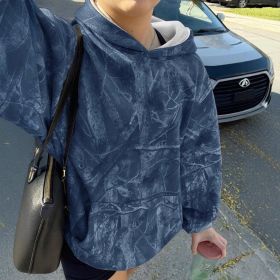 Hoodie Hot Sale Long Sleeve Jungle Maple Leaf Branches (Option: Color 2-M)